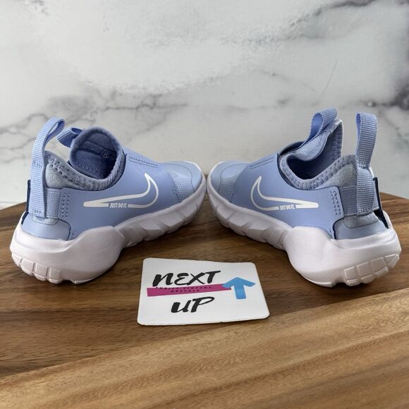 Toddler 10.5C-Nike Youth Flex Runner 2 Slip on Running Athletic Shoe Blue - Picture 5 of 9
